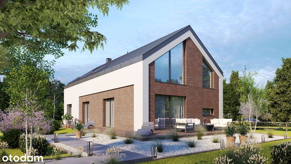 Dom wolnostojący w stanie deweloperskim 165 m2 - nowoczesna stodoła