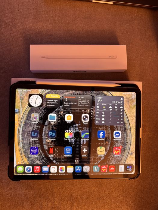 Ipad 11 m1 3Gen  128Gb wifi Bay 88% idealny szklo na ekranie