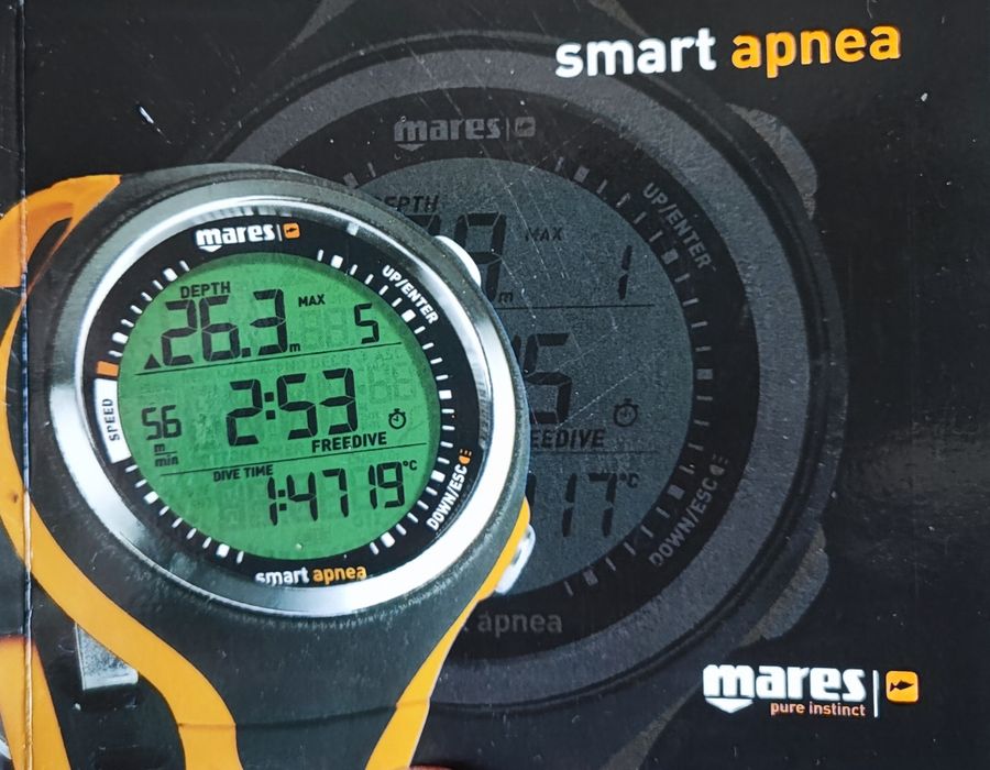Computador de mergulho/Apneia Mares Smart Apneia