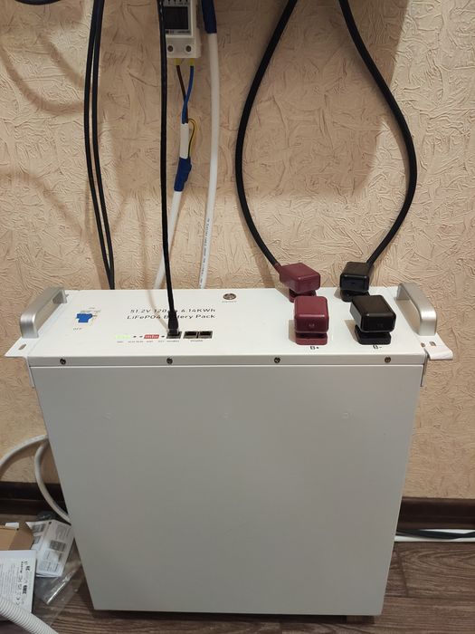 6 kWh акумулятор lifepo4 51,2v 120ah CERRNSS