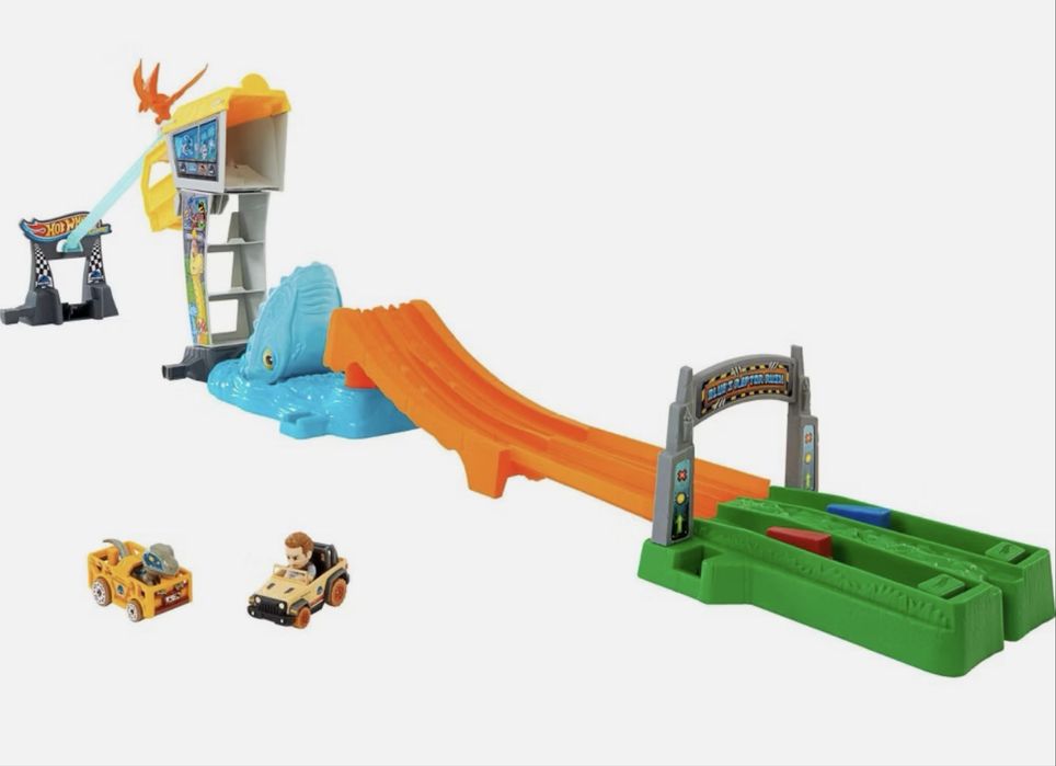 Hot Wheels Jurassic World RacerVerse Track Set – гоночний трек