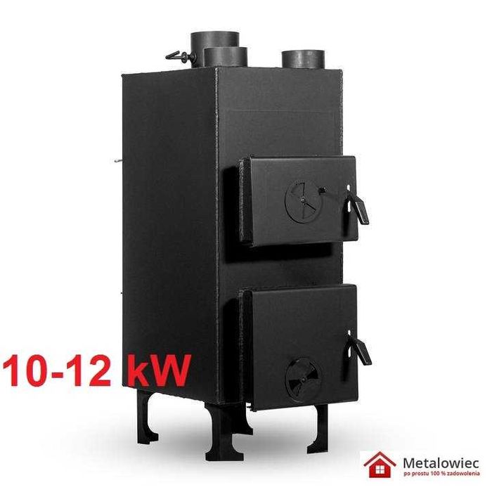 Piec nadmuchowy 12 kW - KOZA + wentylator