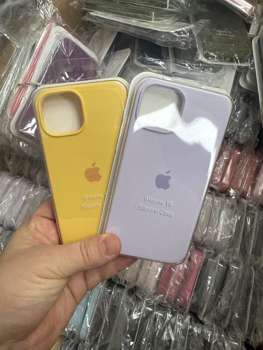 Чохол айфон 15, silicone case iphone 15