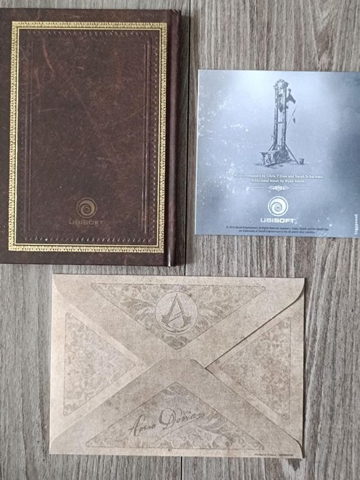 The Art Of Assassin's Creed Unity + soundtrack i 2 litografie