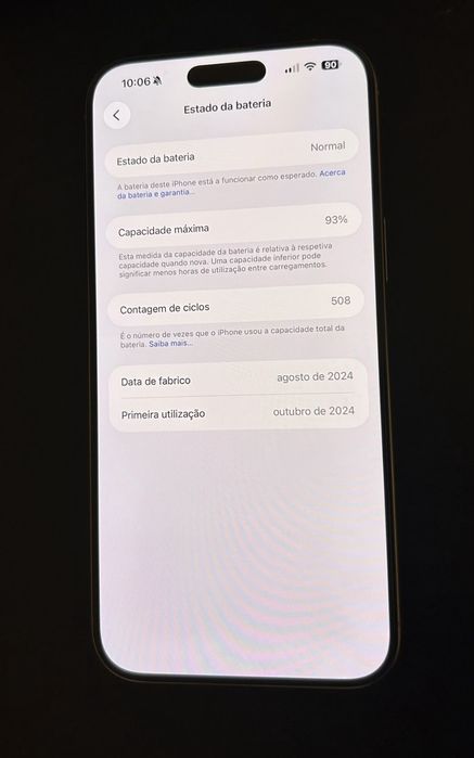 Iphone 16 Pro 256Gb com GARANTIA