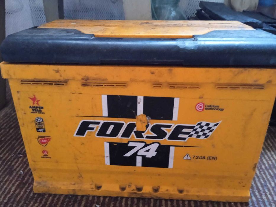 Акамулятор FORSE 74AH
FORSE 74AH 720A