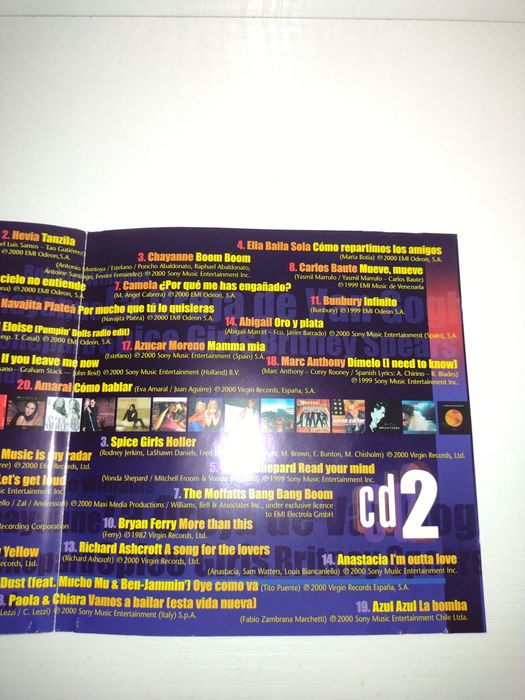 Plyta CD muzyka lata z lat BOOM 2000 2CD mix muzyka pop