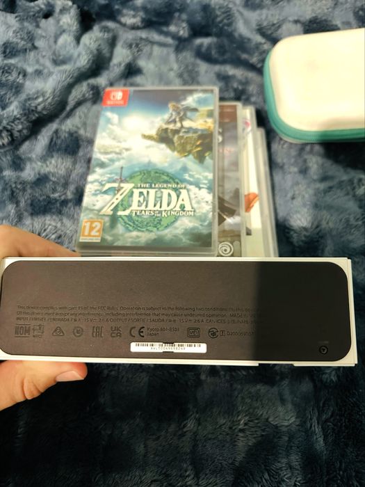 Nintendo switch oled + ігри, кп 128гб  ілі обмен