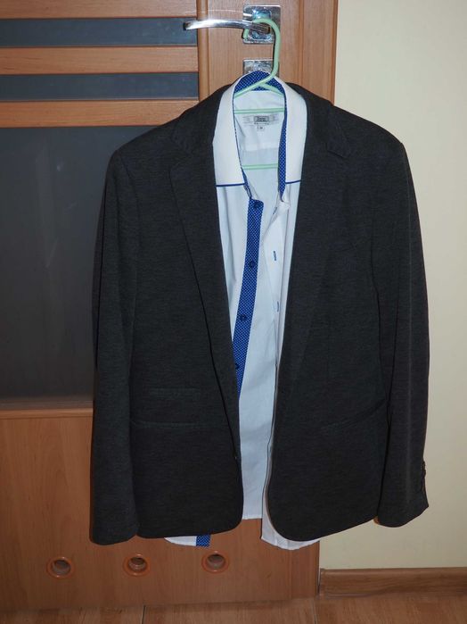 Marynarka męska ciemno szara Carry rozmiar M