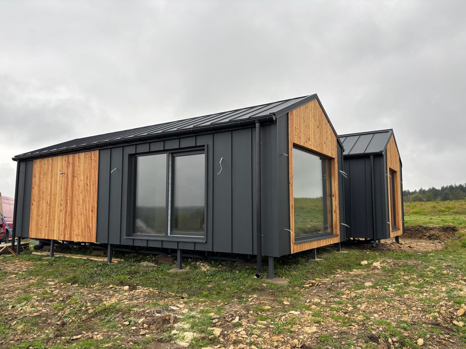 Dom Modułowy 70M2 DOMEK MOBILNY Całoroczny Bez Pozwolenia