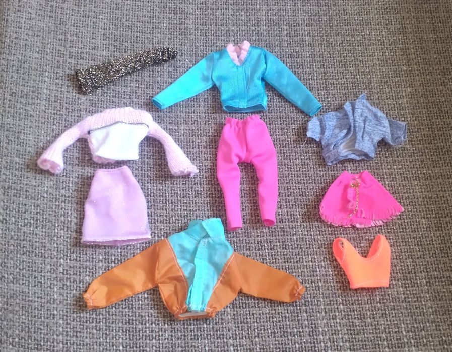 Lote roupas vintage Barbie