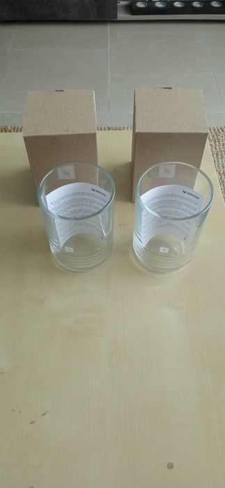 2 copos Nespresso barista 350ml novos