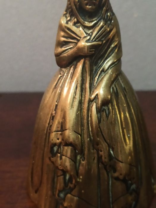 Dzwonek mosiężny - dama