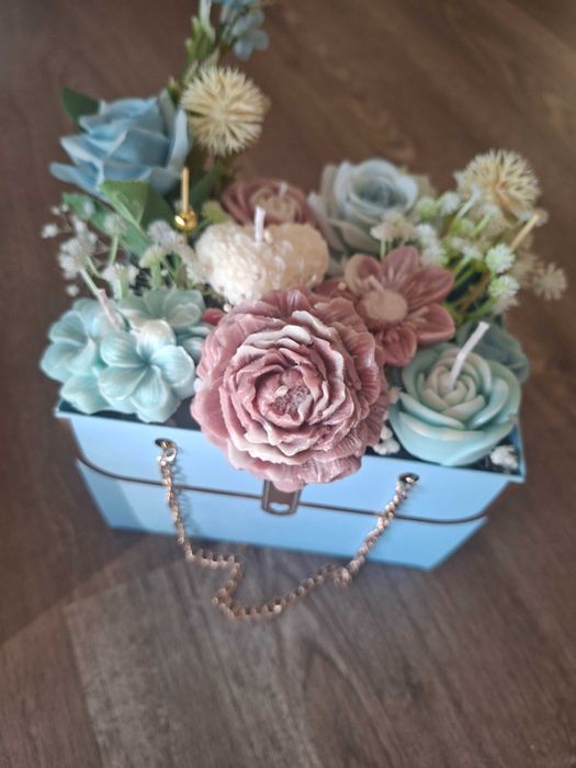 Arranjo de velas mala