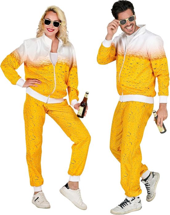 Widmann - Kostium bluza treningowa w stylu lat 80. piwo S  brak spodni