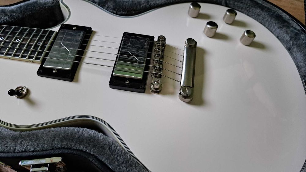 Gitara Epiphone Jerry Cantrell Les Paul Custom Prophecy, Bone White