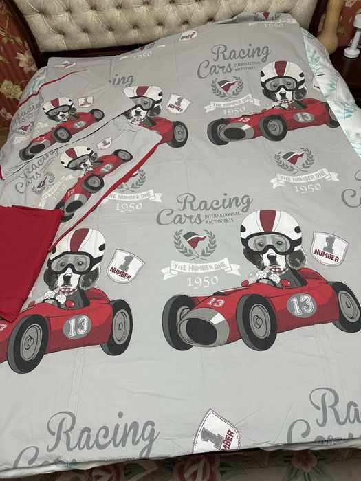 Плед, постіль, покривало Тачки Молнія Маквін