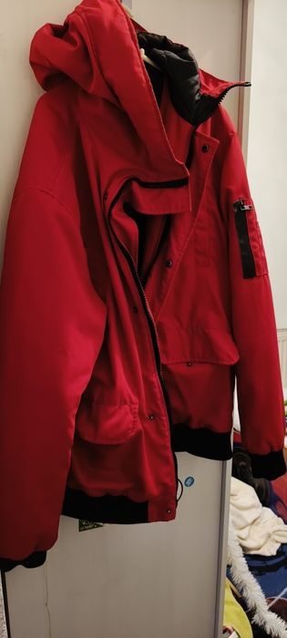Męska kurtka czerwona