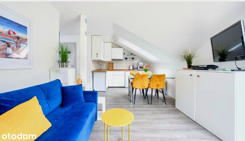 Apartament z tarasem. Bardzo blisko morza!