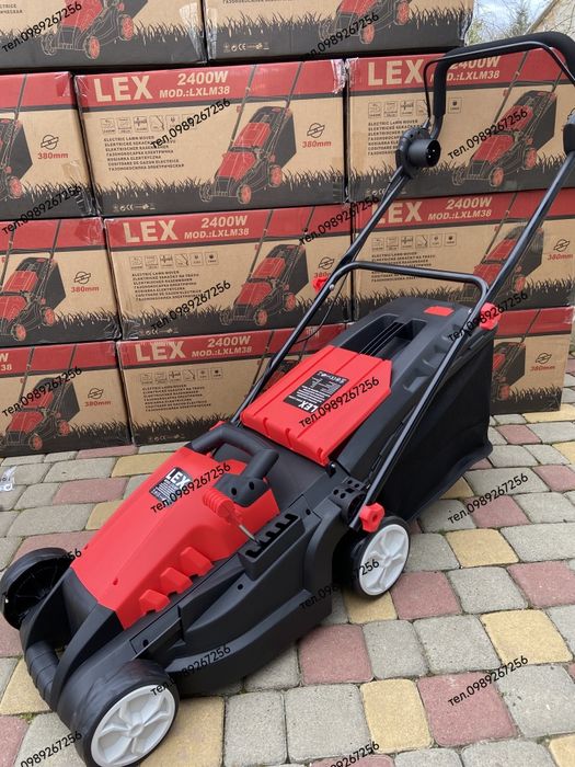 Газонокосарка, газонокосилка, косарка, асинхронний двигун LEX LXLM38E 2400W Чехія