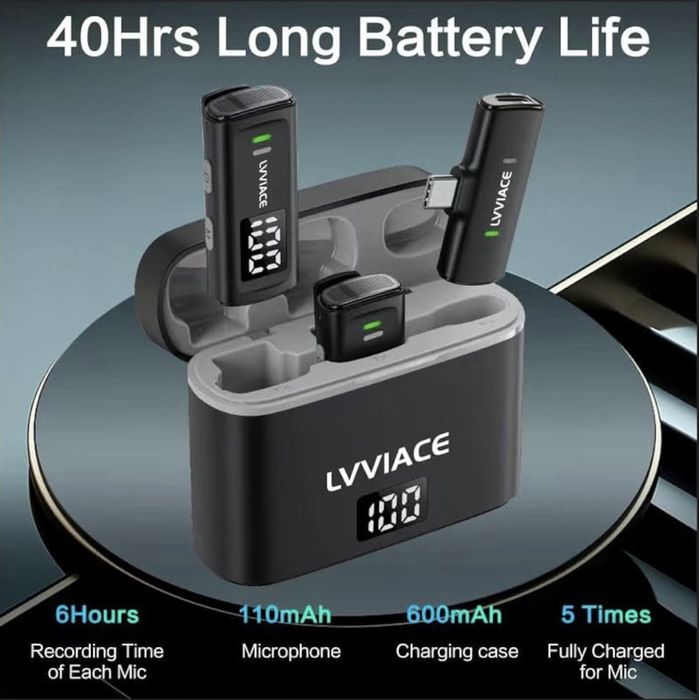 Nowy Bezprzewodowy mikrofon do smartfonu USB typu C