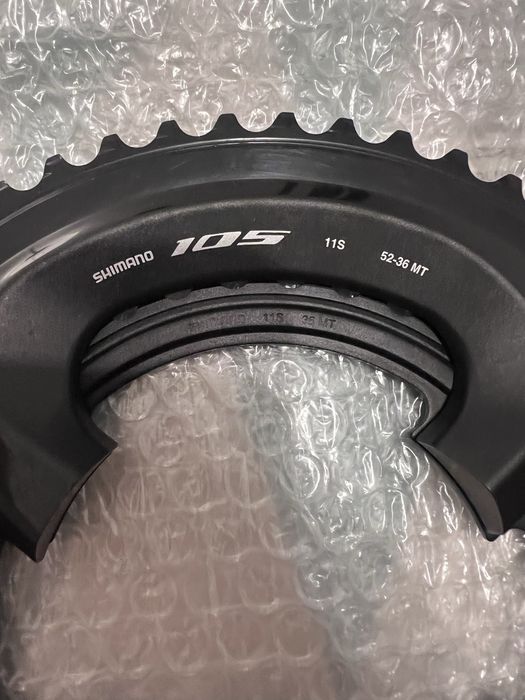 Komplet nowych  zębatek SHIMANO 105 R7000 52/36