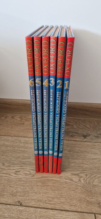 Encyklopedia Oxford zestaw 6 książek