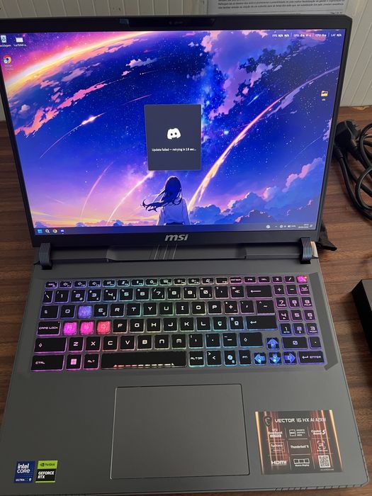 Portatil MSI Vector 16 HX AI A2XW