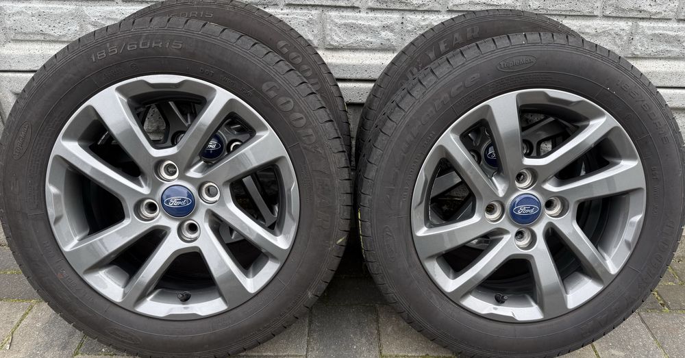 Oryginalne felgi Ford 4x108 Ka+ Fiesta B-max EcoSport 185/60R15 TPMS