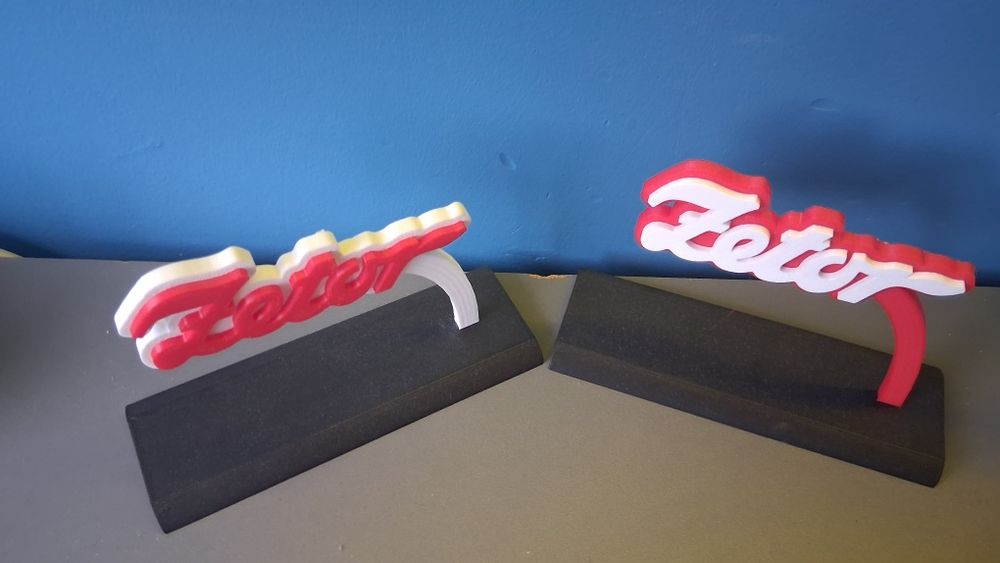Statuetka 3D Zetor