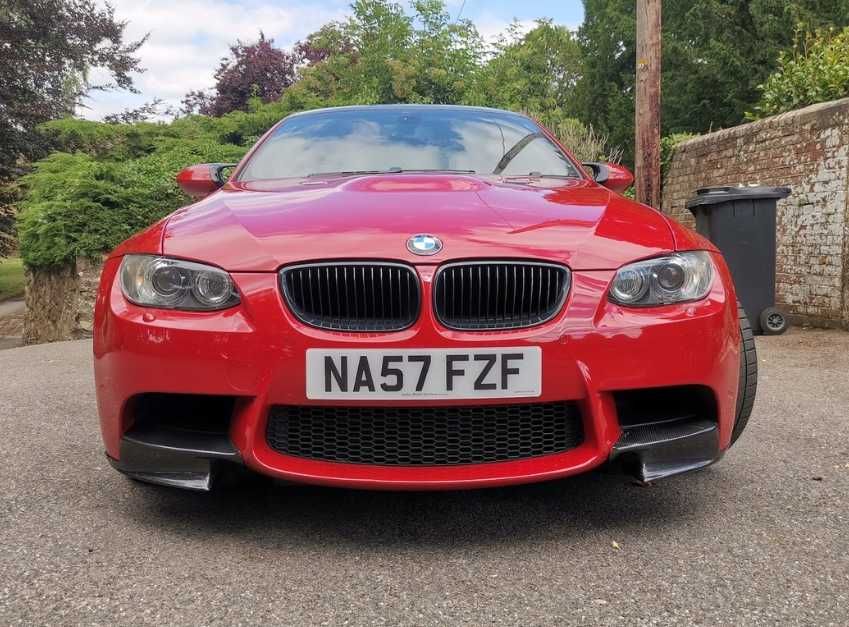 Splitterki Zderzaka Flapsy BMW E92 E93 CZARNY POŁYSK / CARBON