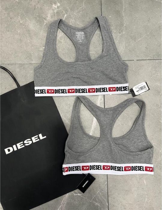 Сірий топ diesel