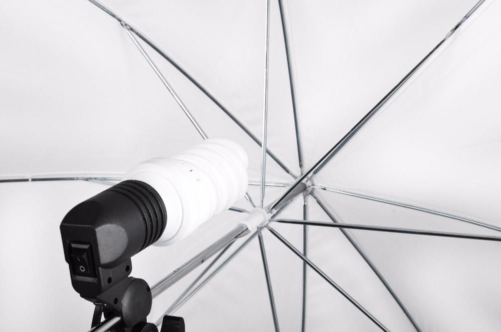 PRO Studio Kit NOVO – 2 Light Stands + 4 Umbrellas + 2 Lamps 1250W – IN STOCK64552901543555124