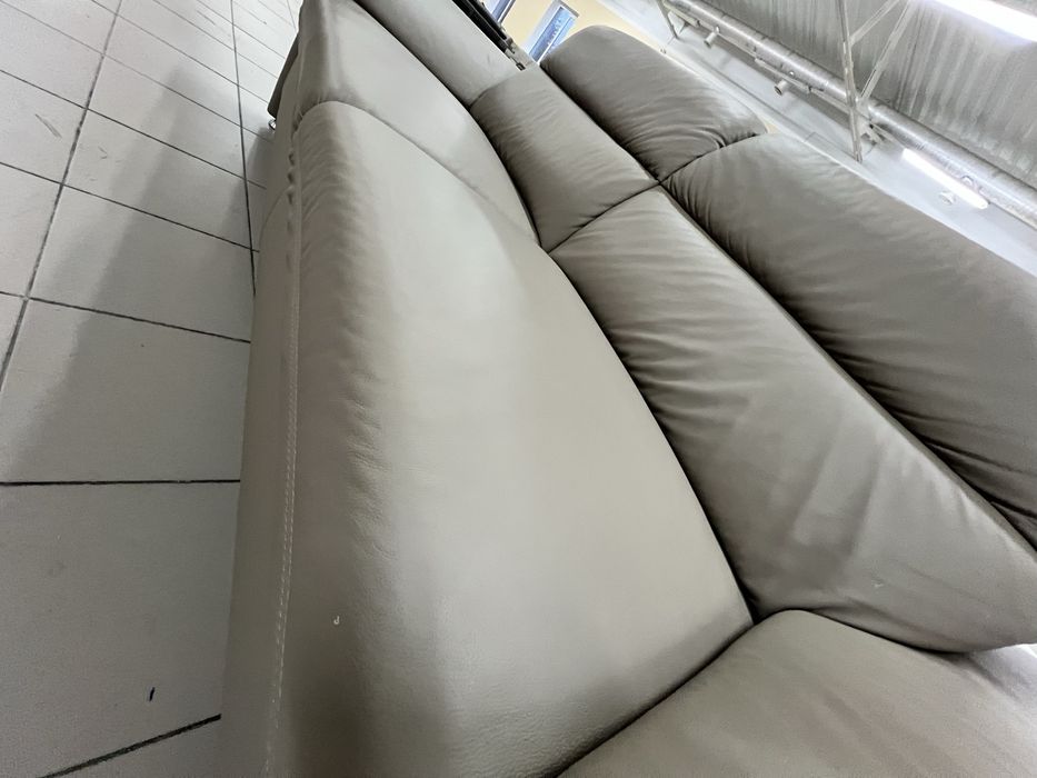 Диван трійка шкіряний розкладний