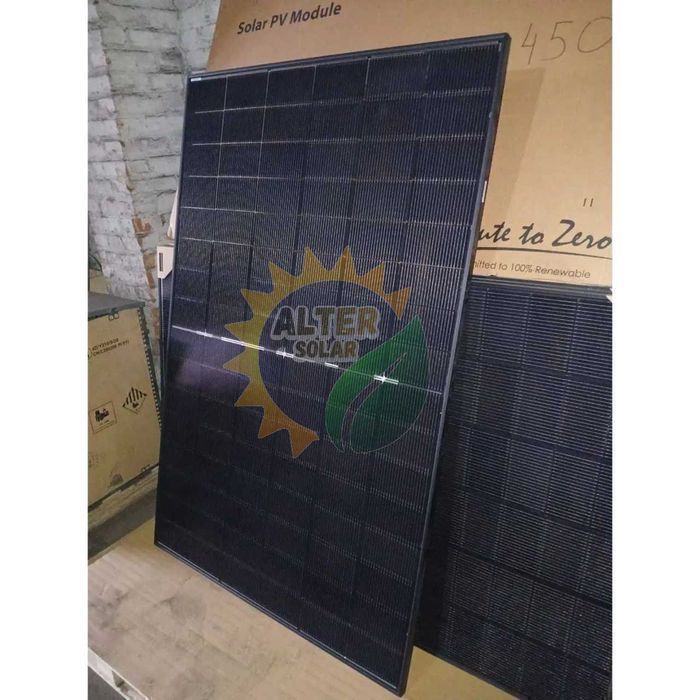 ‼️‼️‼️66$ Сонячні панелі Jinko JKM-450N-48HL4M-BDV двосторонні чорні