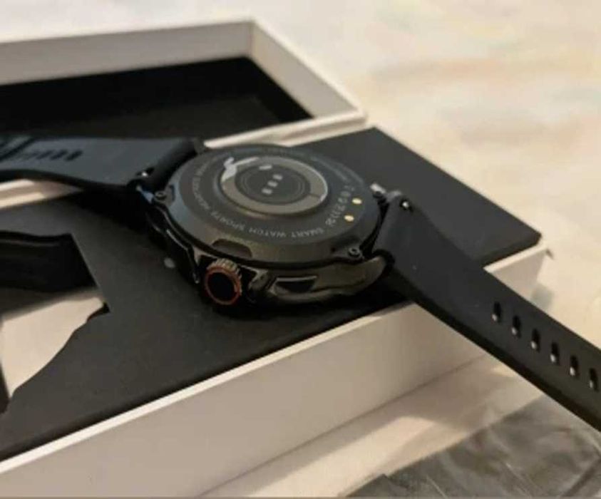 Умные часы 1.85" Ultra HD с GPS, Bluetooth звонками и батареей 710 мАч