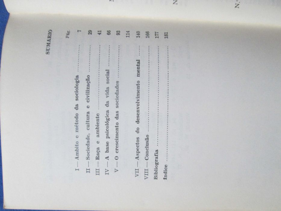 Introdução à Sociologia, de Morris Ginsberg