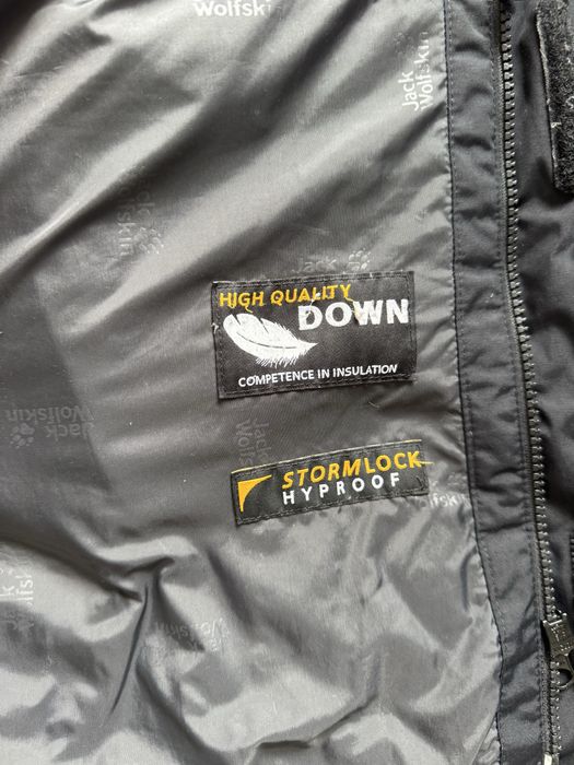 Зимовий пуховик Jack Wolfskin Stormlock