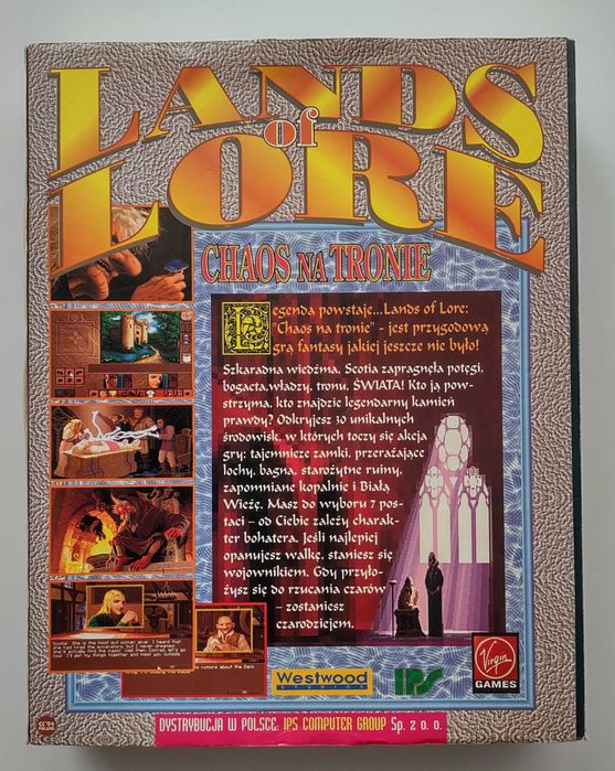 Lands of lore big box PL
