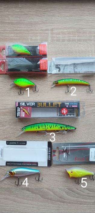 Продам воблери Jaxon, кренк як Jackall 10сс, Попер