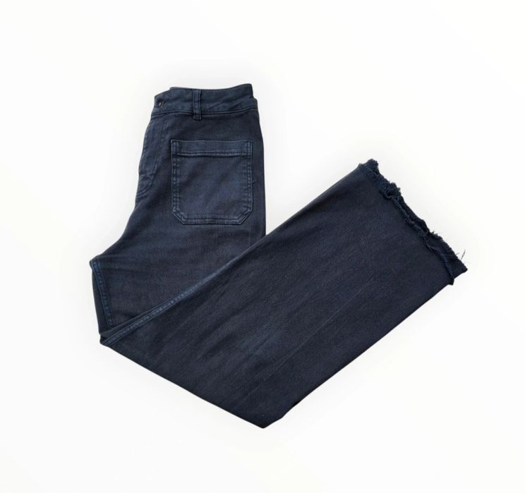 Spodnie casual y2k 36 S dzwony wysoki stan 90's retro Vintage