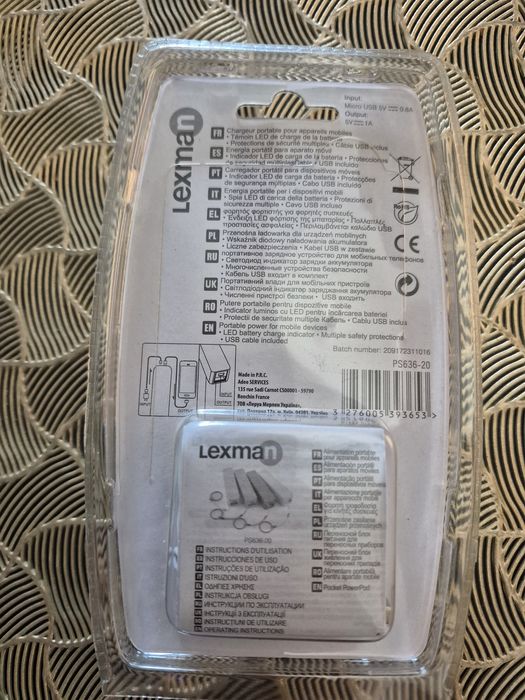 Sprzedam powerbank nowy 2000 mah lexman