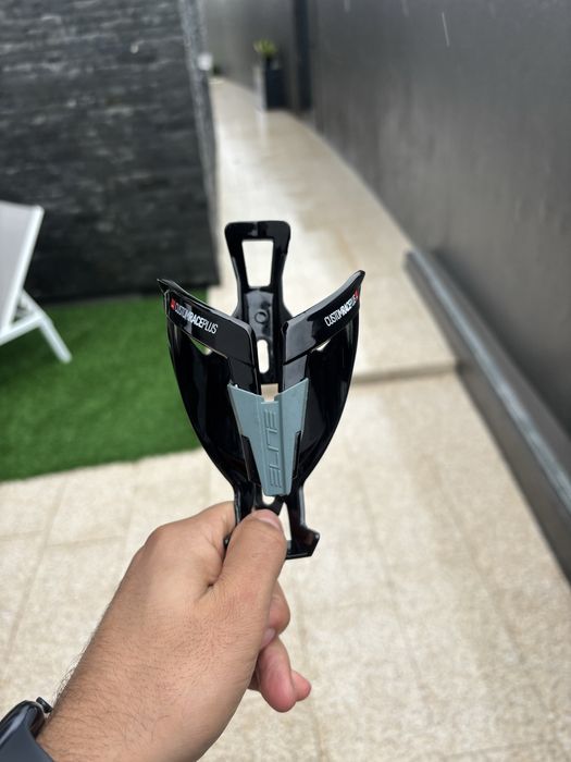 Porta-bidão Elite Custom Race Plus preto verde