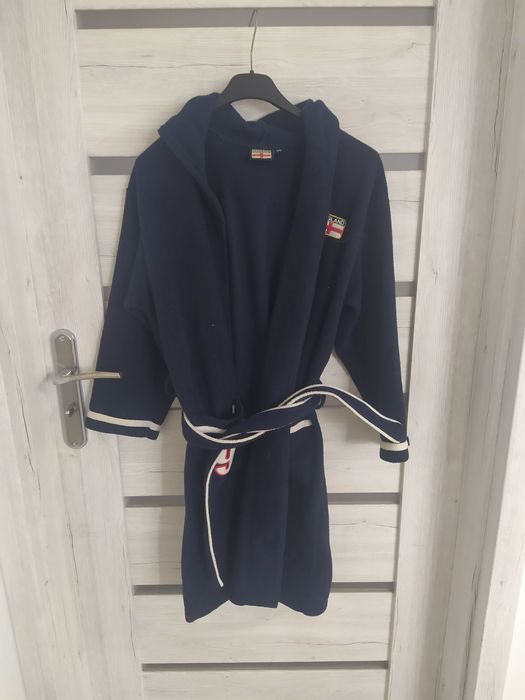 Szlafrok granatowy dla chłopca128/146