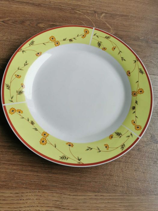 Zestaw naczyń obiadowych komplet 38szt