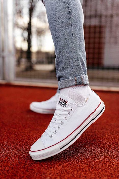 Кеди Converse білі 44 розмір
