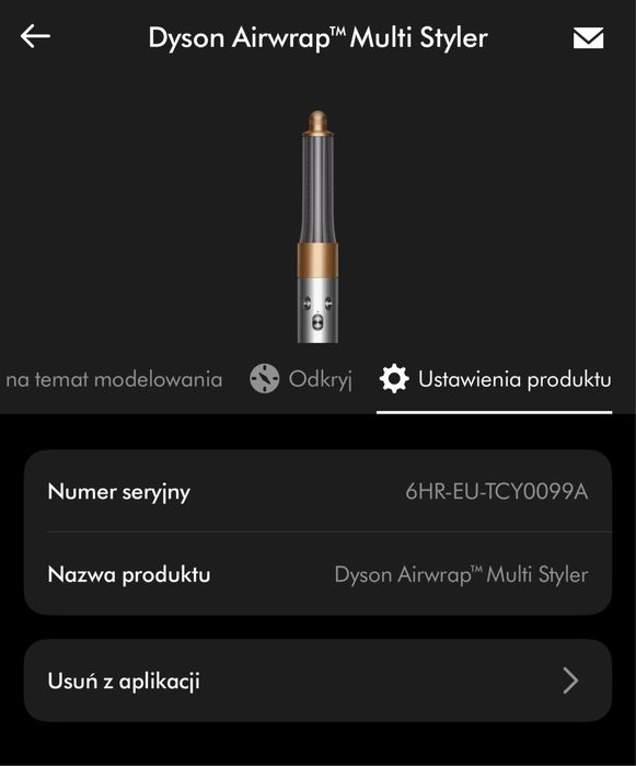 Dyson Multistyler Nikiel Miedź