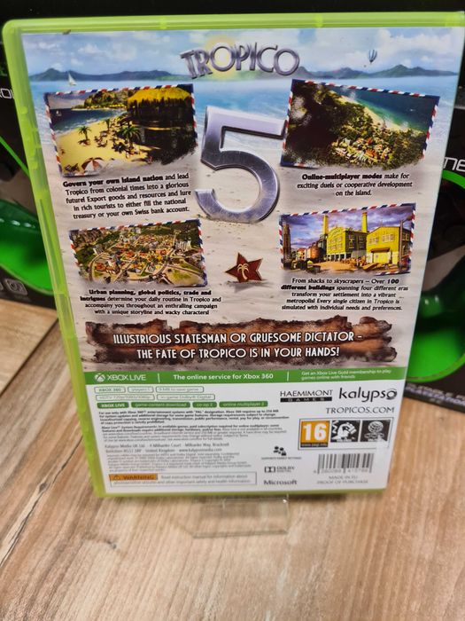 Tropico 5 XBOX 360, Sklep Wysyłka Wymiana