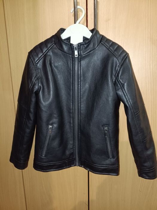 Кожаная куртка детская
