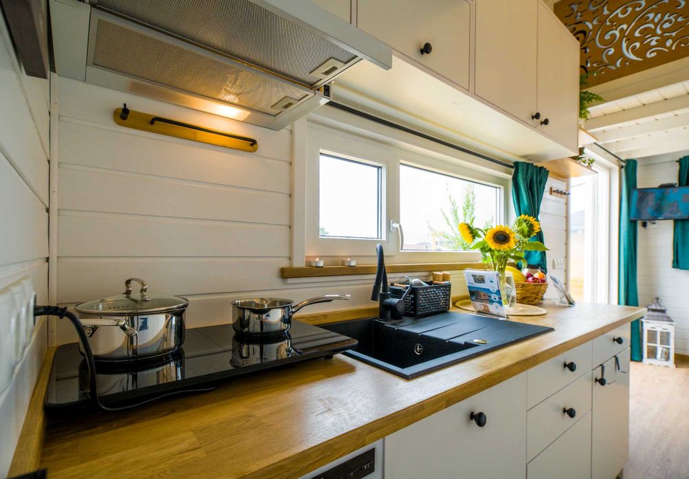 Domek mobilny na kołach,  Tiny House 3,5 tony , bez pozwolenia